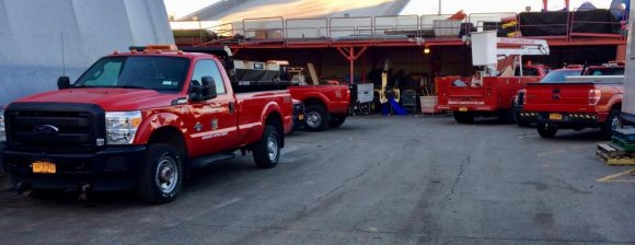Proposal: Parade To Celebrate How Good RIOC Is At Spending Your Money Fleet of pickup trucks for a two mile long island.